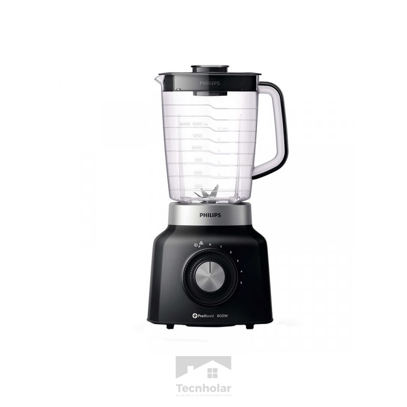 LICUADORA PHILIPS HR2134/90 JAR ACRIL 2/4L 5V 700W