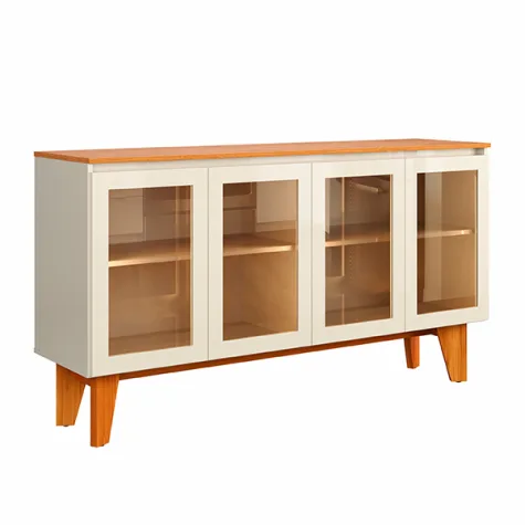 BUFFET KRYPTON C/LED 4P JA OW|NAT