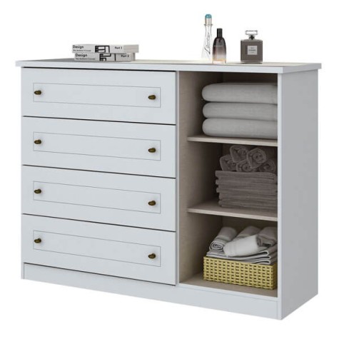 COMODA AMERICANA HENN BLANCO