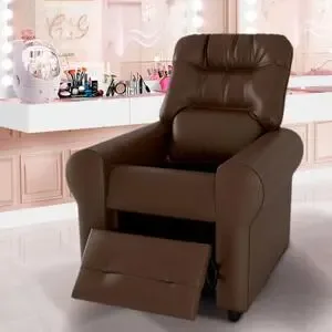 POLTRONA RECLINABLE MATRIX CLIO MX-24 CUERINA MARRON