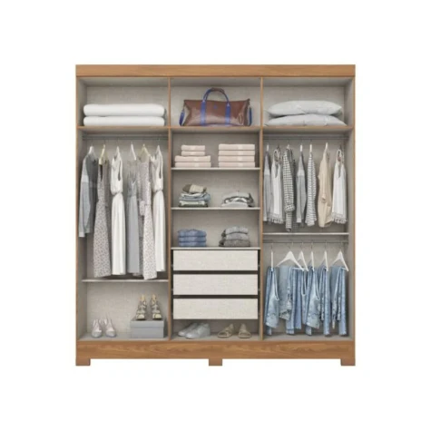ROPERO BRIZ B367 NATURE/OFF WHITE