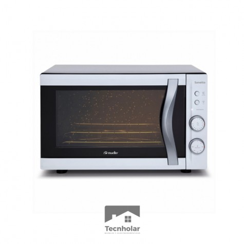 HORNO MUELLER SONETTO C/TIMER BCO. C/ LUZ