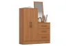 COMODA BRIZ B700 3 CAJONES 2PZ  CANELA