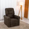 POLTRONA RECLINABLE MATRIX CLIO MX-24 TELA MARRON