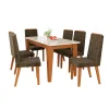 CONJUNTO COMEDOR SUECIA 6S 10119.1 IND FRE|OW|CAP