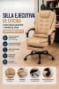 Thumbnail SILLA EJECUTIVA DE OFICINA C/REPOSA PIES EMPOLI BEIGE HESX01220