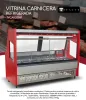 ITALUX VITRINA CARNICERA 2M 220V 50HZ ROJO LUXO