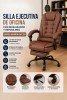 Thumbnail SILLA EJECUTIVA DE OFICINA C/REPOSA PIES EMPOLI MARRON HESX01210