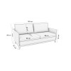 Thumbnail SOFA KAPPESBERG COSMO TERCIOPELO GRIS CL0