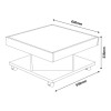 Thumbnail MESA CENTRO SAARA CEREZO/OFF WHITE0